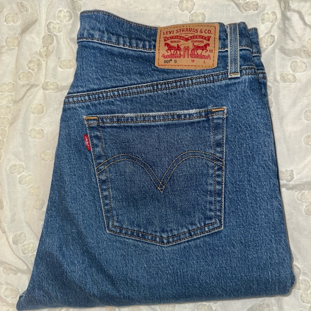Levi's Women's 501 Indigo Skinny Jeans